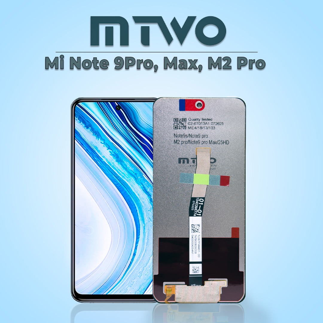 Redmi  Note 9Pro, Max, M2 Pro  display price Bangladesh