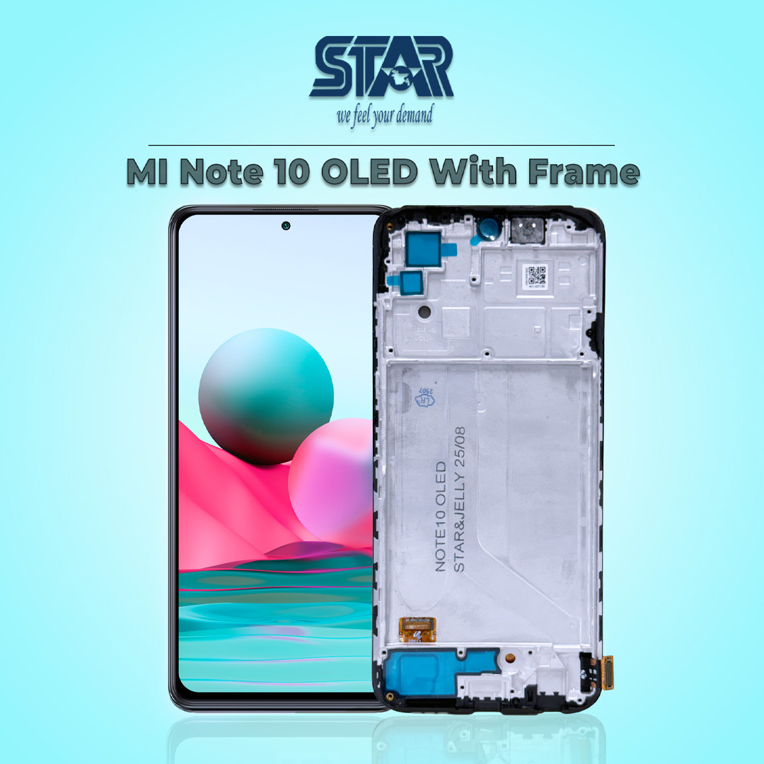 MI Note 10 OLED With Frame display price in Bangladesh