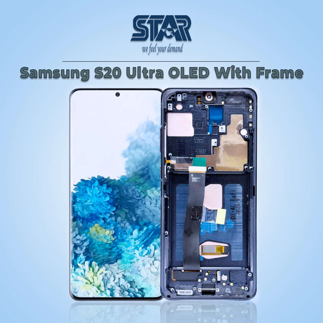 Samsung S20 Ultra OLED With Frame display price in Bangladesh