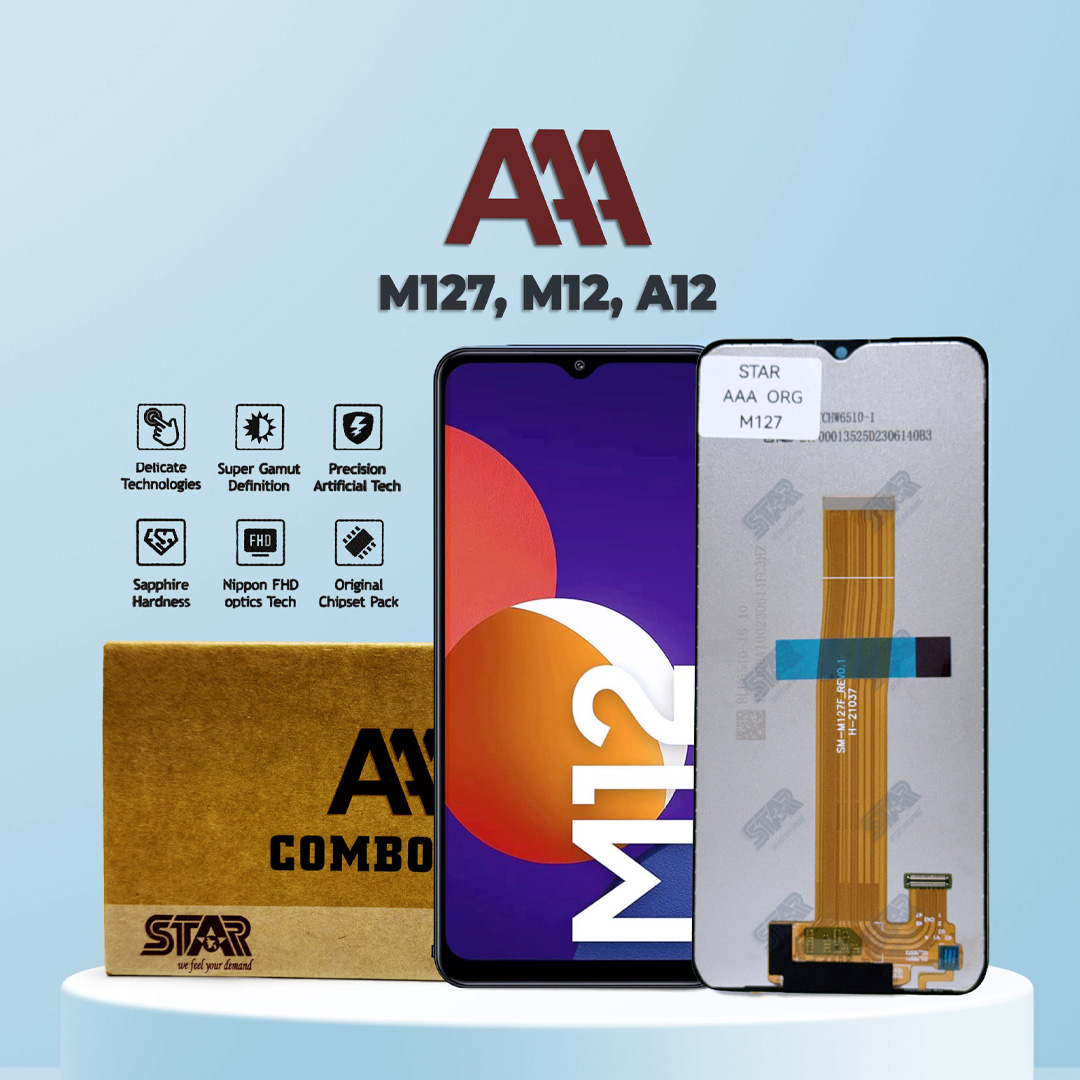 M127, M12, A12  AAA display price in Bangladesh