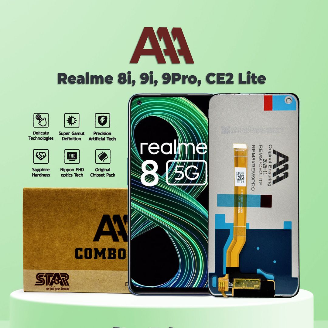 AAA Realme 8i, 9i, 9Pro, CE2 Lite display price in Bangladesh