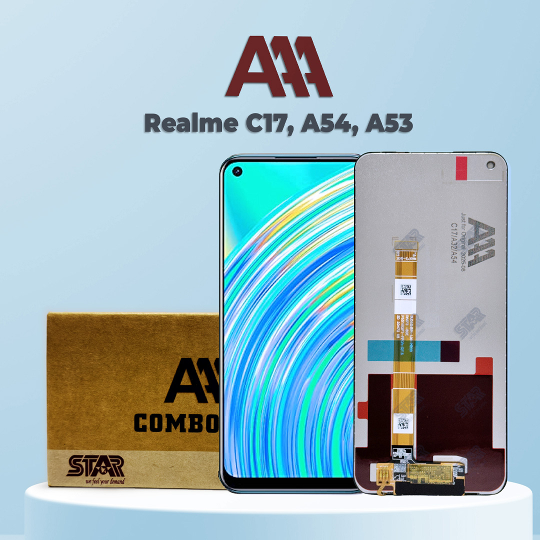 Realme C17, A54, A53 display price in Bangladesh
