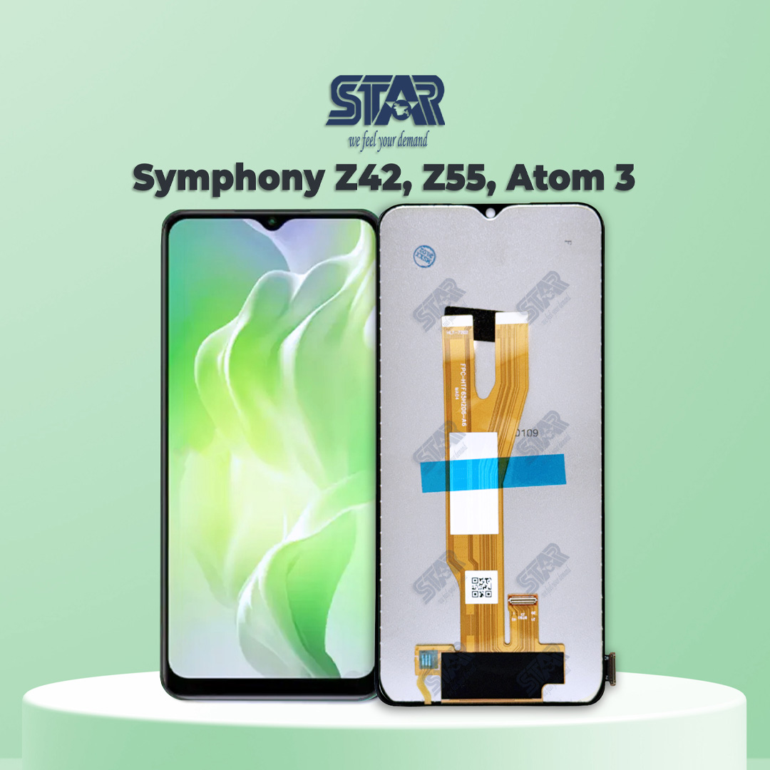 Symphony Z42, Z55, Atom 3 display price in Bangladesh