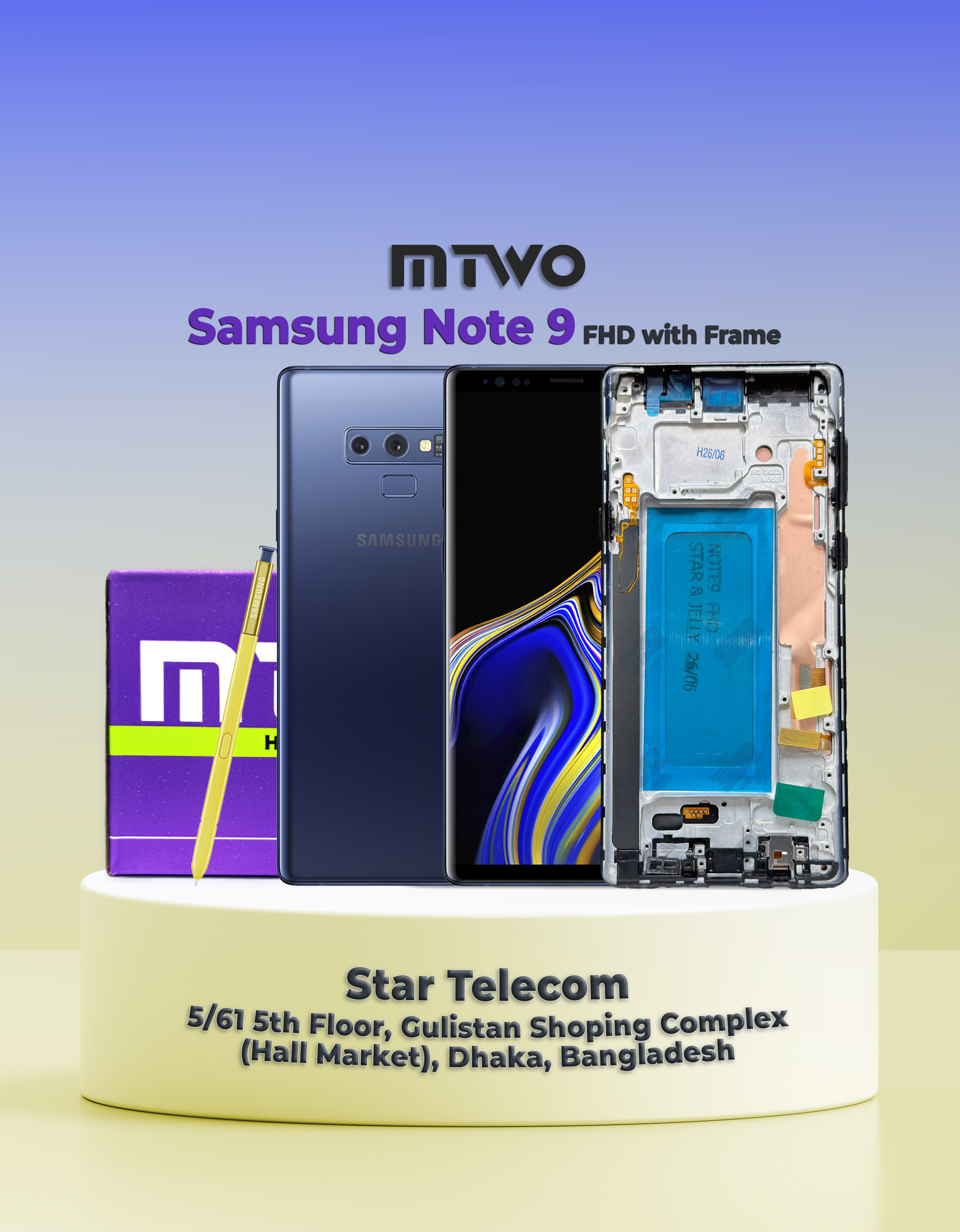 Samsung Note 9 MTWO